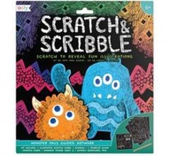 Scratch & Scribble Monsters /Farebné balóniky