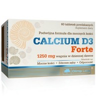 OLIMP CALCIUM D3 FORTE 60tab VÁPNIK ZDRAVÁ KOSTI