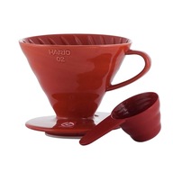 Hario ceramiczny Drip V60-02 Czerwony