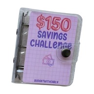 Peniaze Saving Challenge Binder PVC Waterproof 150