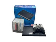 KONSOLA SONY PLAYSTATION 3 SUPER SLIM 10 GIER 2 PADY!