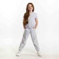 Dievčenské tričko, sivé, Tup Tup, veľ. 146