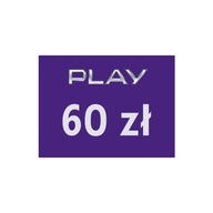 PLAY 60 zł Doładowanie - Kod tekstowy