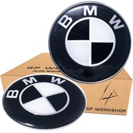 BMW EMBLEMAT KIEROWNICY 45mm ZNACZEK NAKLEJKA LOGO