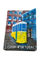 Magnes Magnez lodówkę Portugalia Lizbona Tramwaj