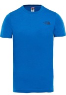 T-shirt męski okrągły dekolt koszulka The North Face rozmiar L Niebieska