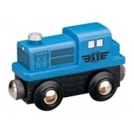 Dieslová lokomotíva modrá