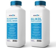 GLICERYNA 1L I GLIKOL 1L farmaceutyczny zestaw 2L