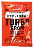 drożdże gorzelnicze TURBO GROM 72h 120g BROWIN