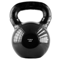 KETTLEBELL ŻELIWNY POKRYTY WINYLEM HMS KNV 20kg