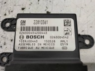 modulo PDC parcheggio 22810361 0263004542 Opel Astra IV (2009- 2020 ) J