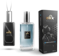 Perfumy do samochodu ELIX zapach do auta Gentleman 50ml + zawieszka