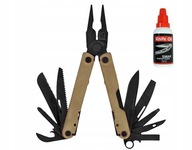 ZESTAW Multitool Leatherman Rebar Coyote OLEJ SMAR