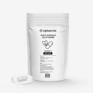 Üres színtelen zselatin kapszula 3-as méret Lipharmis 250 db
