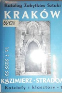 Katalog zabytków Sztuki Kraków Kościoły -