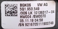VW SKODA SEAT control ring PAJAK 82A953521BF