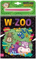 Rozwijająca i EDUKUJĄCA Książka dla Dzieci Zdrapuj i szukaj małpki W zoo