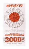 Wielkopolskie Komitety Obywatelskie, 2000 złotych 1990. Poznań - Grunwald