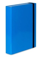 Taška s gumičkou A4 5cm CARIBIC BOX svetlo modrá