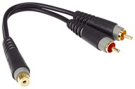 Klotz AYU-8 kábel 1x RCA (cinch) - 2x RCA (cinch) 0,2 m