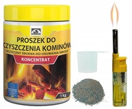 Środek Do Usuwania Smoły Sadzy z Komina Pieca Kotła Kozy Hansa Proszek 1kg