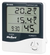 Meteorologická stanica budík kalendár