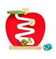 Petit Collage Bell Track Apple
