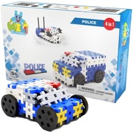 KLOCKI KONSTRUKCYJNE Wafle MELI Basic Police Policja 4in1 117 el.