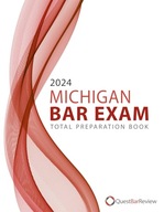 2024 Michigan Bar Exam Total Preparation Book Bar Review, Quest