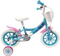 Detský bicykel FROZEN 12 ľadové kráľovstvo Bočné kolesá Oceľová Dievčenská oceľ 2 roky