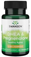 DH EA 25 a Pregnenolon 100 60vkaps Energia a hormonálna rovnováha Swanson