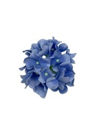 Hortenzia hlavička 13 cm modrá