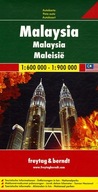 MALAJZIA, 1:600 000 - 1:900 000 map