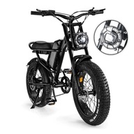 2023 Z8 Fat Tire E-bike Elektrický bicykel 20'' 48V 15AH 500W 45KM/H čierny