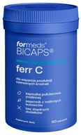 ForMeds BICAPS F-FERR Železo + Vitamín C 60 kap Nedostatok Anémia Mdloby