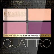 Eveline Quattro Professional Eyeshadow Palette 03 paletka očných tieňov