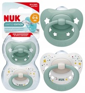 NUK CLASSIC SIGNATURE SILIKONOWY SMOCZEK 0-6M 0M+