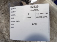 Mazda 2 accelerator pedal K4238-7410 DF71