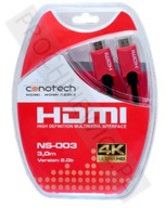 Kabel HDMI NS-003 3m 4k ULTRA HD