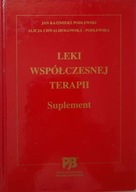 Leki współczesnej terapii suplement J. Podlewski