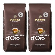 Kawa ziarnista Arabica Dallmayr Espresso D'oro 2x 1kg