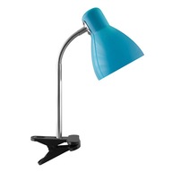 STRUHM Lampka biurkowa na klips KATI E27 niebieska