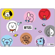 LINE FRIENDS BT21 Podložka na stôl 49.5x34.5 cm