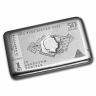 1kilo fine silver 1000g sztabka srebra premium 1kg pressburg mint