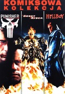 KOMIKS: GHOST RIDER/ HELLBOY/ PUNISHER BOX [3DVD]