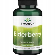 Elderberry Black bez 575 mg 120 kapsúl Swanson