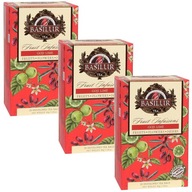 BASILUR Fruit Infusions - Owocowa herbata bezkofeinowa 20 x 2 g x3