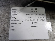 Skoda Felicia light front left 246149-00