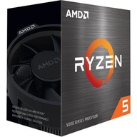 AMD Ryzen 5 5600X, 3,7 GHz, AM4, Vlákna procesora 12, Maloobchodné balenie,