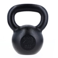 KETTLEBELL ODWAŻNIK DO ĆWICZEŃ KETTLE HANTLA HANTEL ŻELIWNY FITNESS 20KG